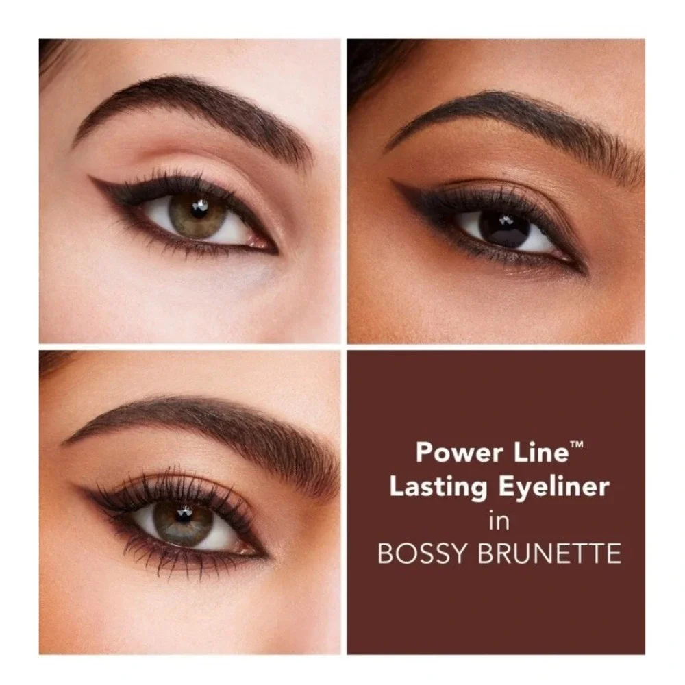 Buxom Power Line 12 HR Lasting Eyeliner In BOSSY BRUNETTE‎ 0.12 g New In box